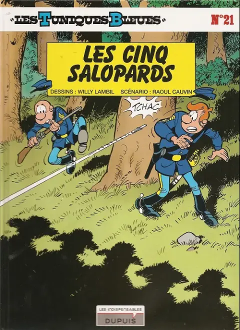 Les Tuniques Bleues Tome 21 Les Cinq Salopards