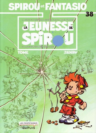 Couverture de l'album Spirou et Fantasio Tome 38 La Jeunesse de Spirou