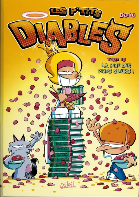 Couverture de l'album Les P'tits diables Tome 16 La pire des pires sœurs !