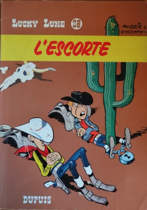 Couverture de l'album Lucky Luke Tome 28 L'escorte