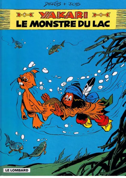 Couverture de l'album Yakari Tome 17 Le monstre du lac