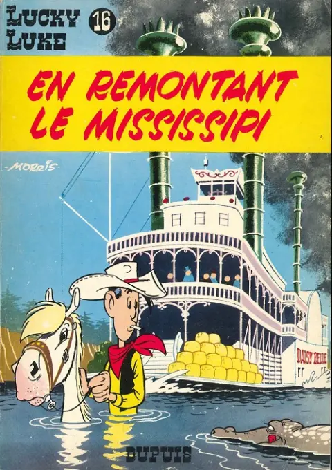Couverture de l'album Lucky Luke Tome 16 En remontant le Mississipi