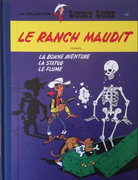 Couverture de l'album Lucky Luke La collection Tome 48 Le ranch maudit