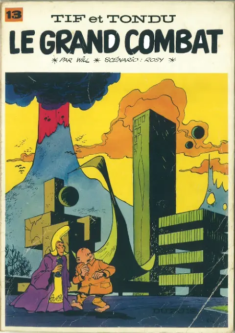 Couverture de l'album Tif et Tondu Tome 13 Le grand combat