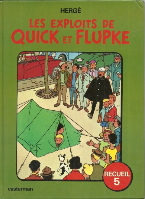 Couverture de l'album Quick et Flupke - Gamins de Bruxelles Recueil 5