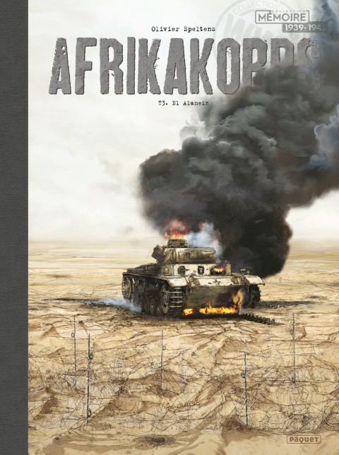 Couverture de l'album Afrikakorps Tome 3 El-Alamein
