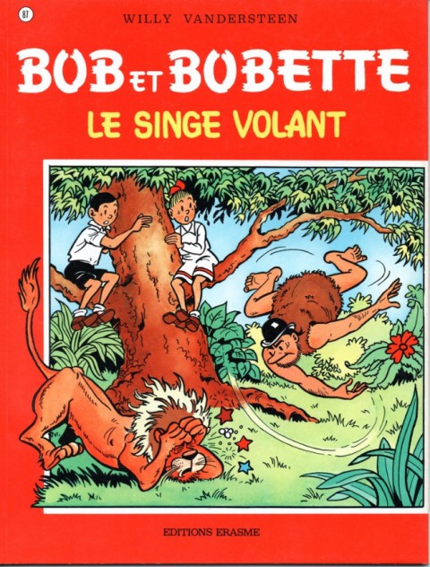 Couverture de l'album Bob et Bobette Tome 87 Le singe volant