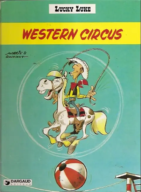 Couverture de l'album Lucky Luke Tome 36 Western Circus