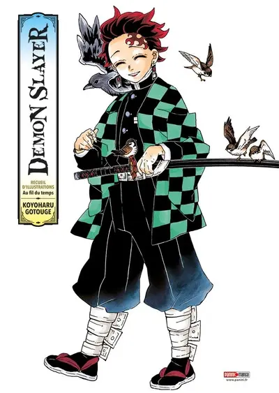 Demon Slayer - Kimetsu no yaiba Au Fil du Temps : Recueil d'illustrations