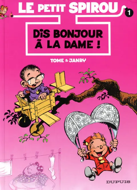 Couverture de l'album Le Petit Spirou Tome 1 Dis bonjour à la dame !