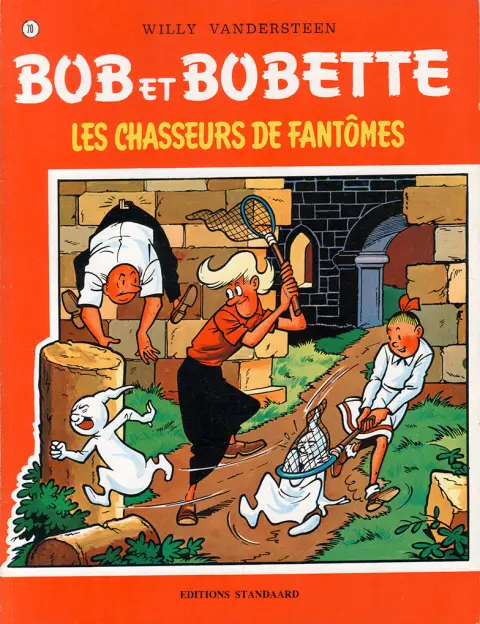Couverture de l'album Bob et Bobette Tome 70 Les chasseurs de fantômes