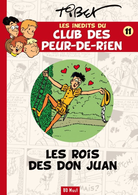 Le Club des Peur-de-rien Les inédits Tome 11 Les rois des Don Juan