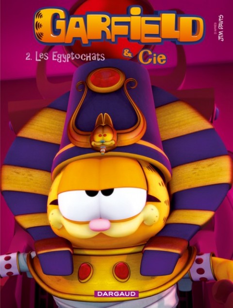 Couverture de l'album Garfield & Cie Tome 2 Egyptochat