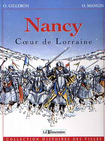 Couverture de l'album Histoires des Villes Tome 9 Nancy - Cœur de Lorraine
