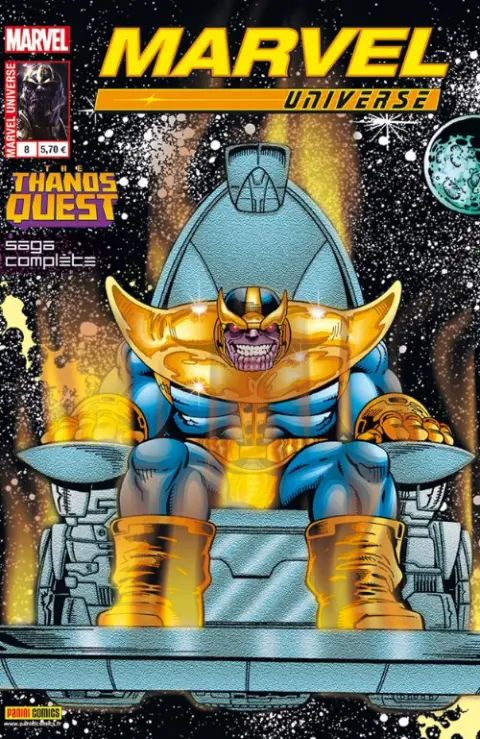 Marvel Universe Tome 8 Thanos quest