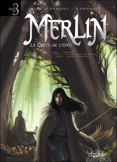 Couverture de l'album Merlin - La quête de l'épée Tomes 1 à 3