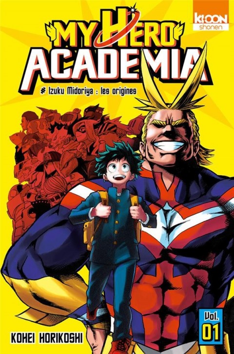 My Hero Academia Vol. 01 Izuku Midoriya : les origines