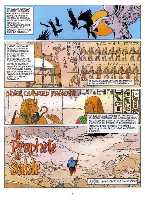 Planche de l'album Les Héritiers du soleil Tome 2 Le prophète de sable