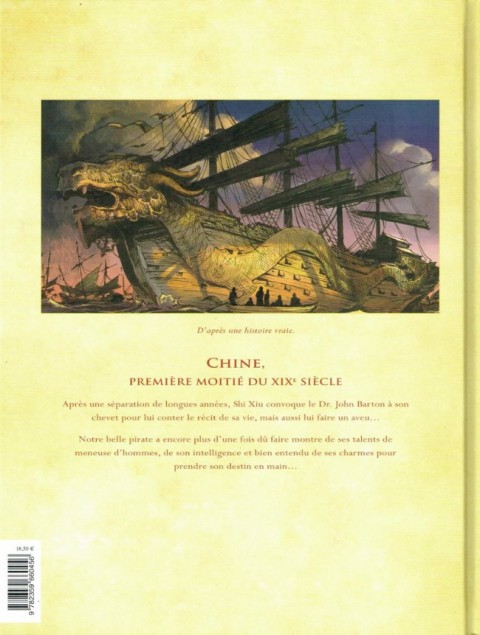 Verso de l'album Shi Xiu Reine des pirates Tome 4 Le règne