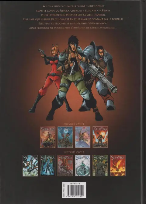 Verso de l'album Slhoka Tome 10 Le dernier gardien