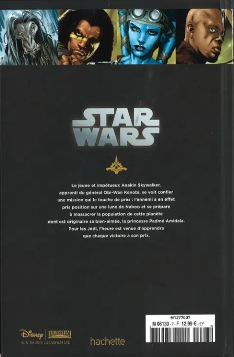 Verso de l'album Star Wars - Légendes - La Collection Tome 7 Clone Wars - II. Victoires et sacrifices