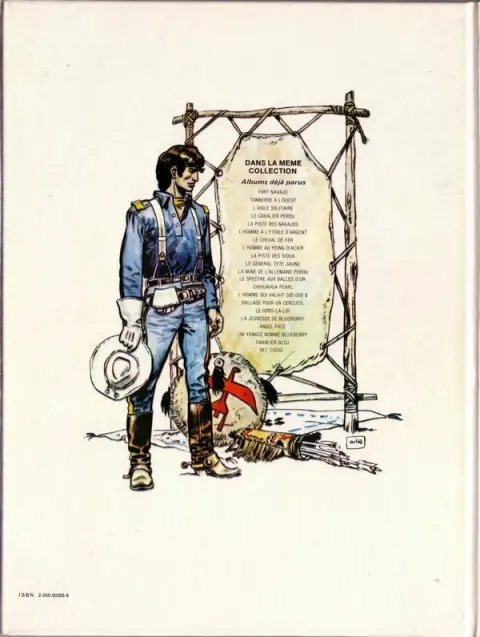 Verso de l'album Blueberry Tome 3 L'aigle solitaire