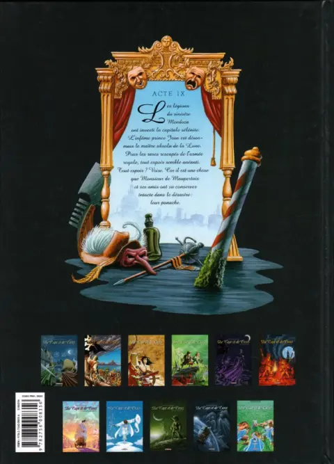 Verso de l'album De Cape et de Crocs Tome 9 Revers de fortune