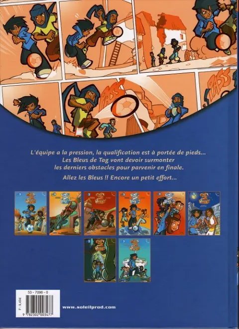 Verso de l'album Foot 2 rue Tome 5 En route vers la victoire