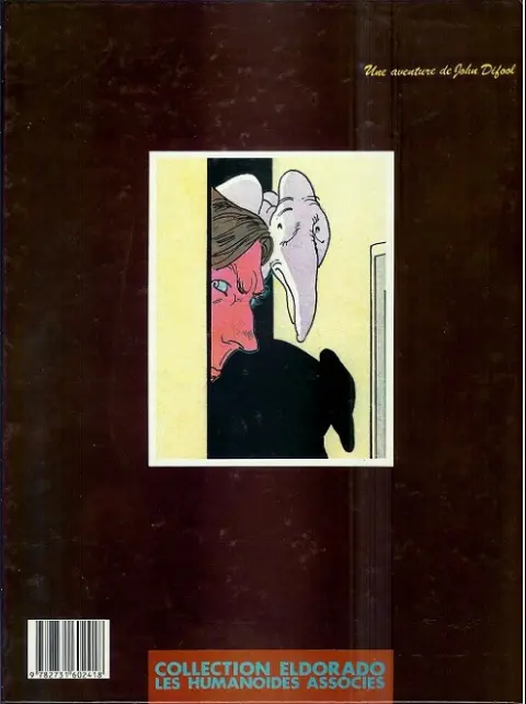 Verso de l'album L'Incal Tome 3 Ce qui est en bas