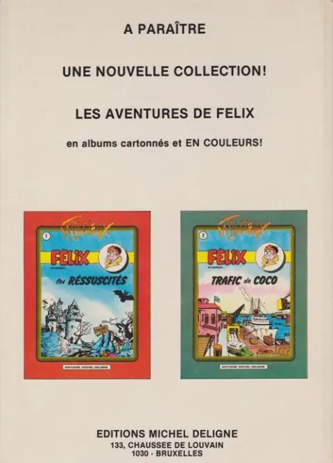 Verso de l'album Aventures réalistes Tome 1