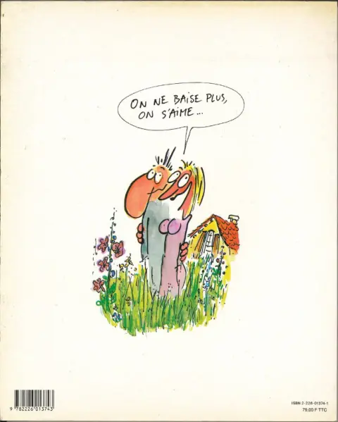 Verso de l'album Phantasmes