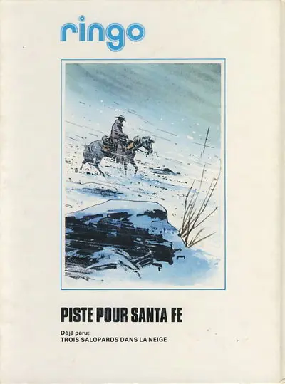 Verso de l'album Ringo Tome 1 Piste pour Santa Fe