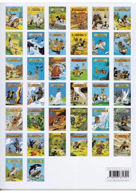 Verso de l'album Yakari Tome 1 Yakari et Grand Aigle