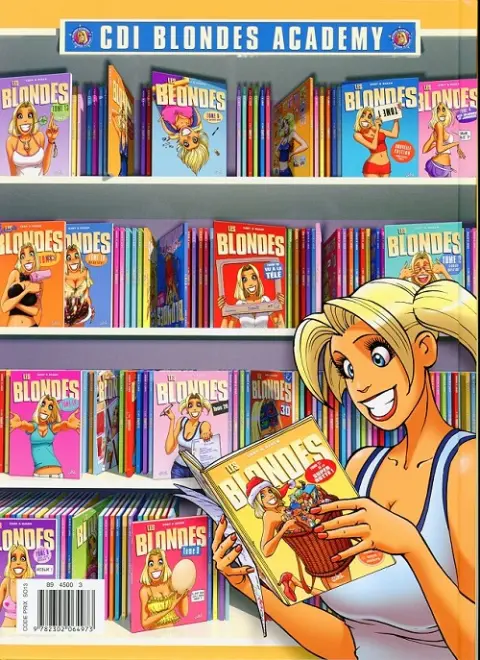 Verso de l'album Les Blondes Tome 27 Super hotte !