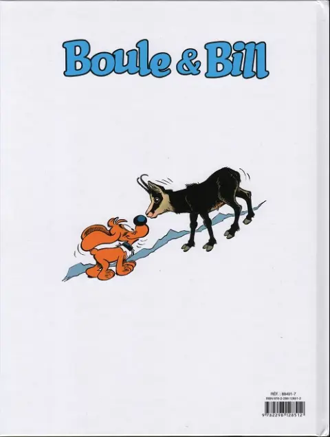 Verso de l'album Boule & Bill Tome 36 Flair de cocker