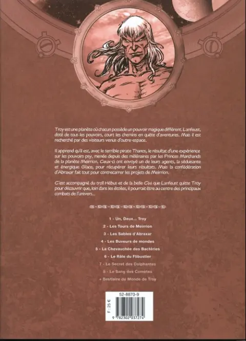 Verso de l'album Lanfeust des Étoiles Intégrale Tomes 7 et 8