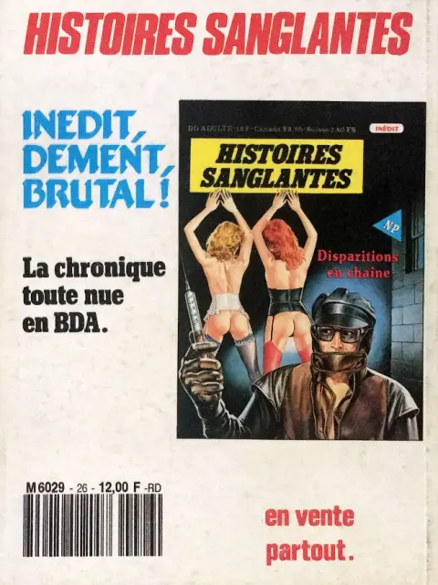 Verso de l'album Culbutant Tome 26 Envoyez la luxure !