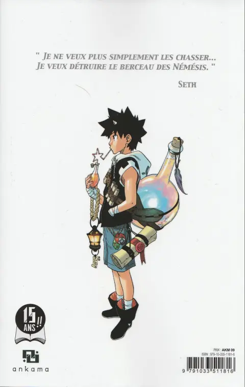Verso de l'album Radiant 1