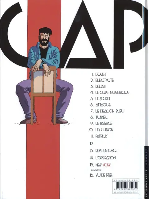 Verso de l'album Capricorne Tome 14 L'opération
