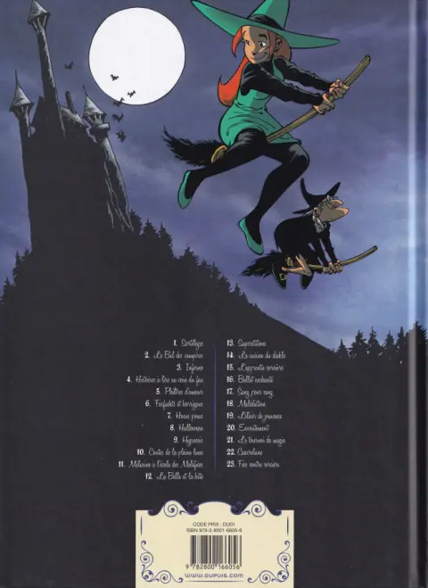 Verso de l'album Mélusine Tome 17 Sang pour sang