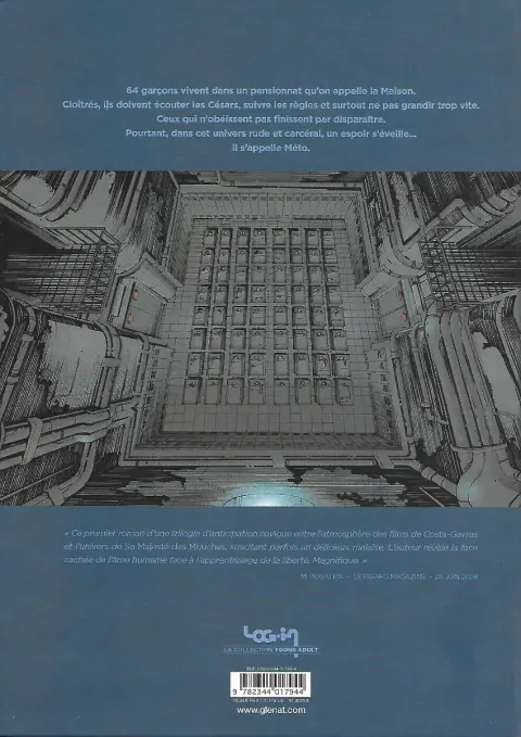 Verso de l'album Méto 1 La Maison