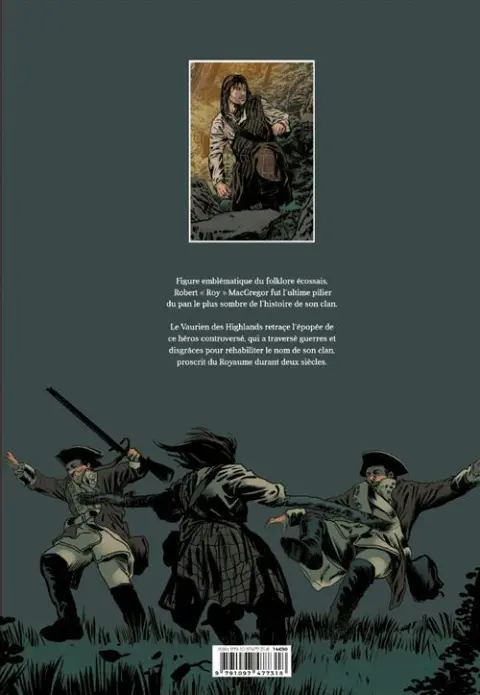 Verso de l'album Rob Roy Le Vaurien des Highlands