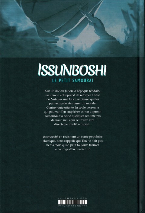 Verso de l'album Issunboshi Le petit samouraï