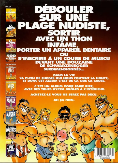 Verso de l'album Jim et ses copains Tome 5 La Honte - Ces p'tits riens qui nous pourrissent la vie