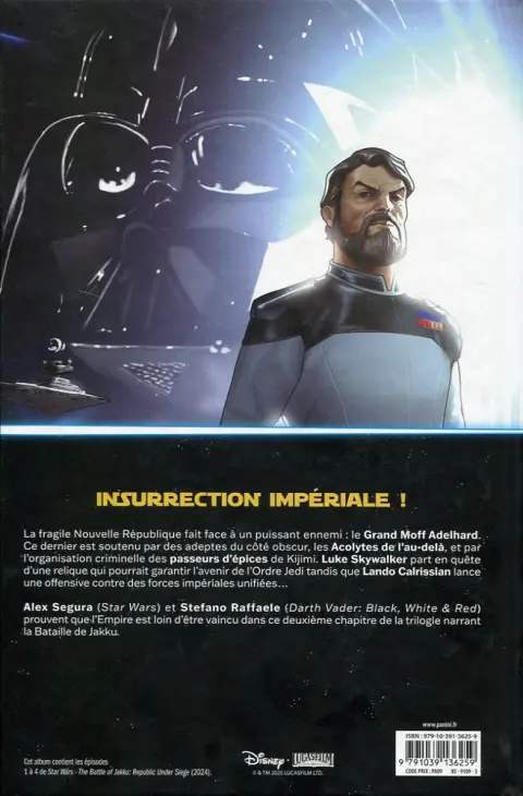 Verso de l'album Star Wars - La bataille de jakku Tome 2