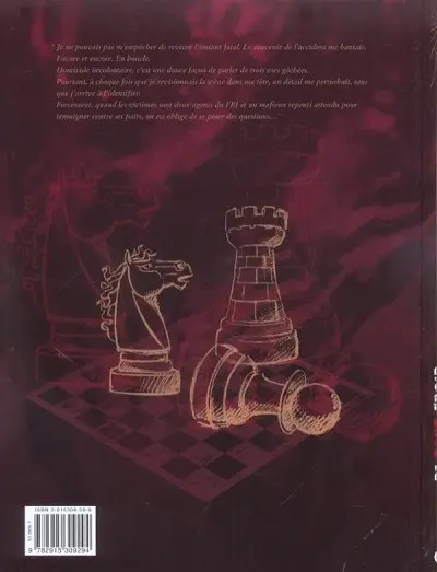 Verso de l'album De sang froid Tome 1