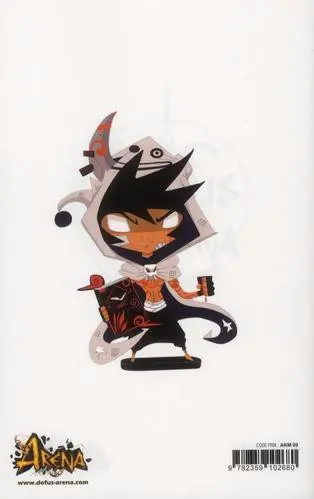Verso de l'album Dofus Arena 4 Les Blacklistés
