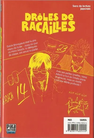 Verso de l'album Drôles de racailles Tome 1