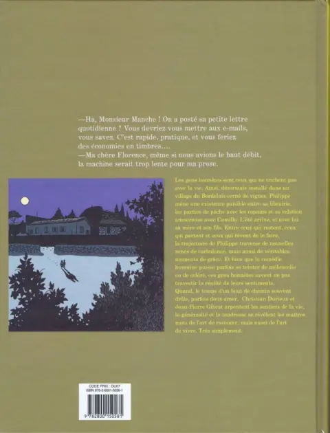 Verso de l'album Les Gens honnêtes Troisième partie
