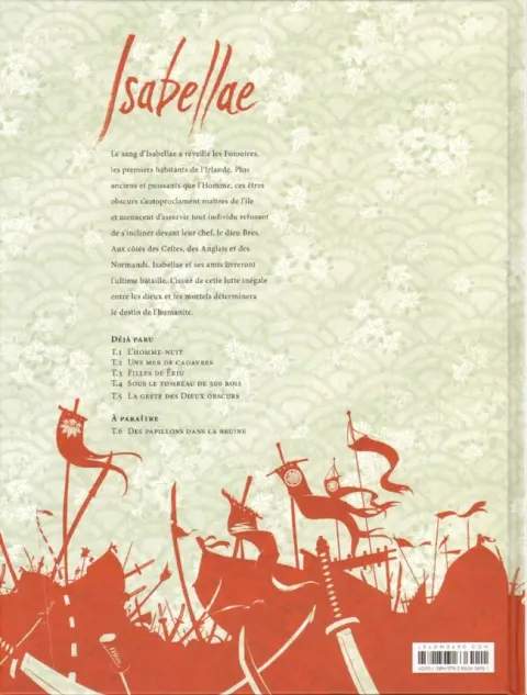 Verso de l'album Isabellae Tome 5 La geste des Dieux obscurs